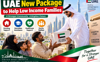 UAE New Package to Help Low Income Families